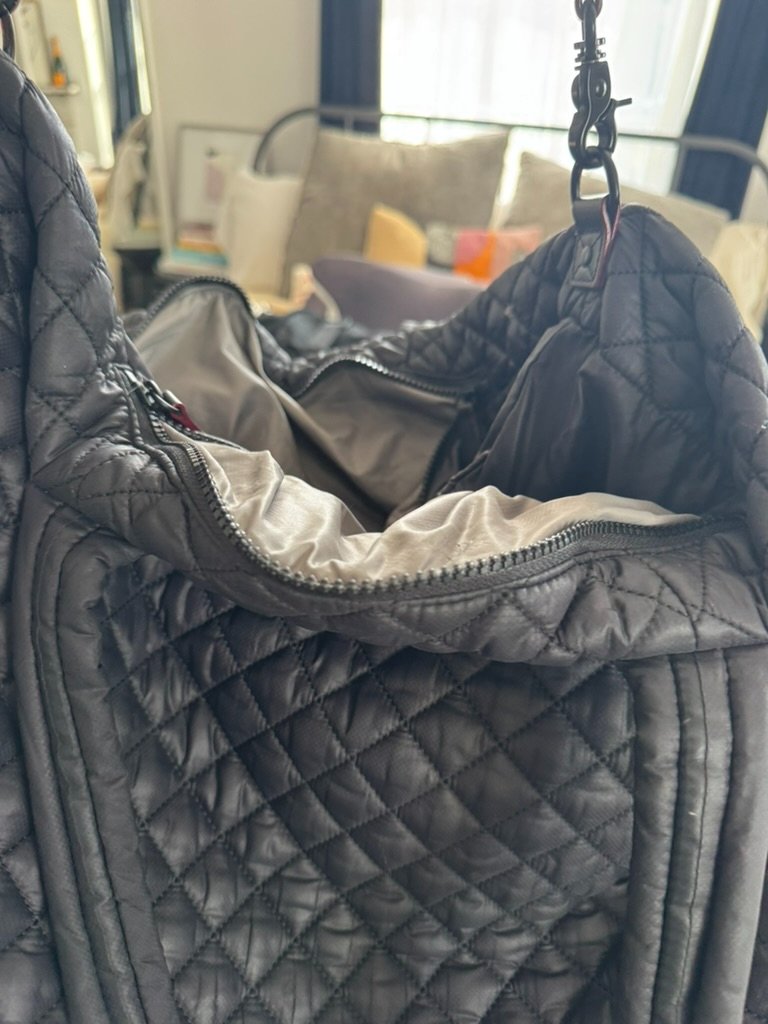 Mz Wallace Large Metro Tote Deluxe In Black — image 5 of 8